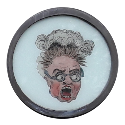Dublin Keramik schreiende Frau
